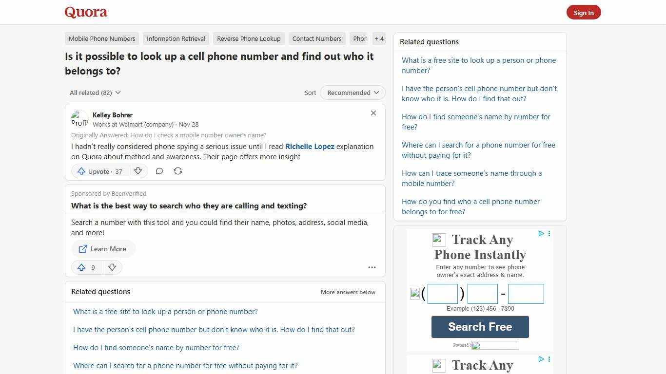 Is it possible to look up a cell phone number and find out who it belongs to? - Quora